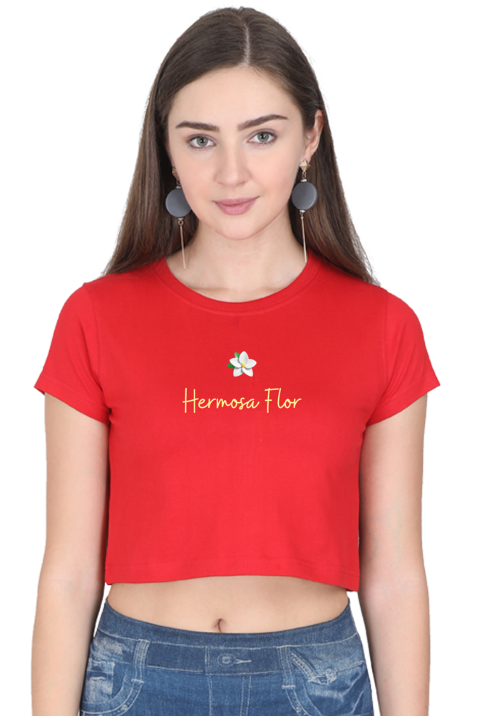 Hermosa Flor Crop Top