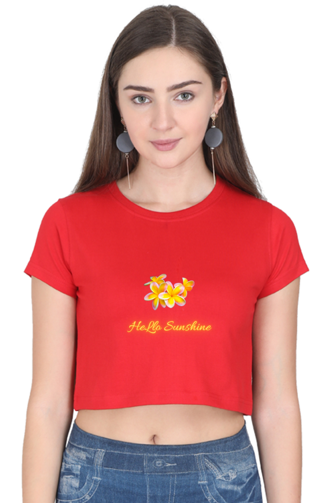 Hello Sunshine Crop Top