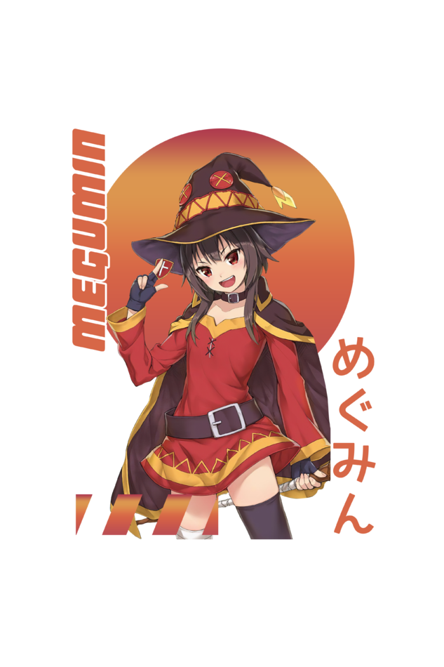 Megumin Round Neck T-Shirt