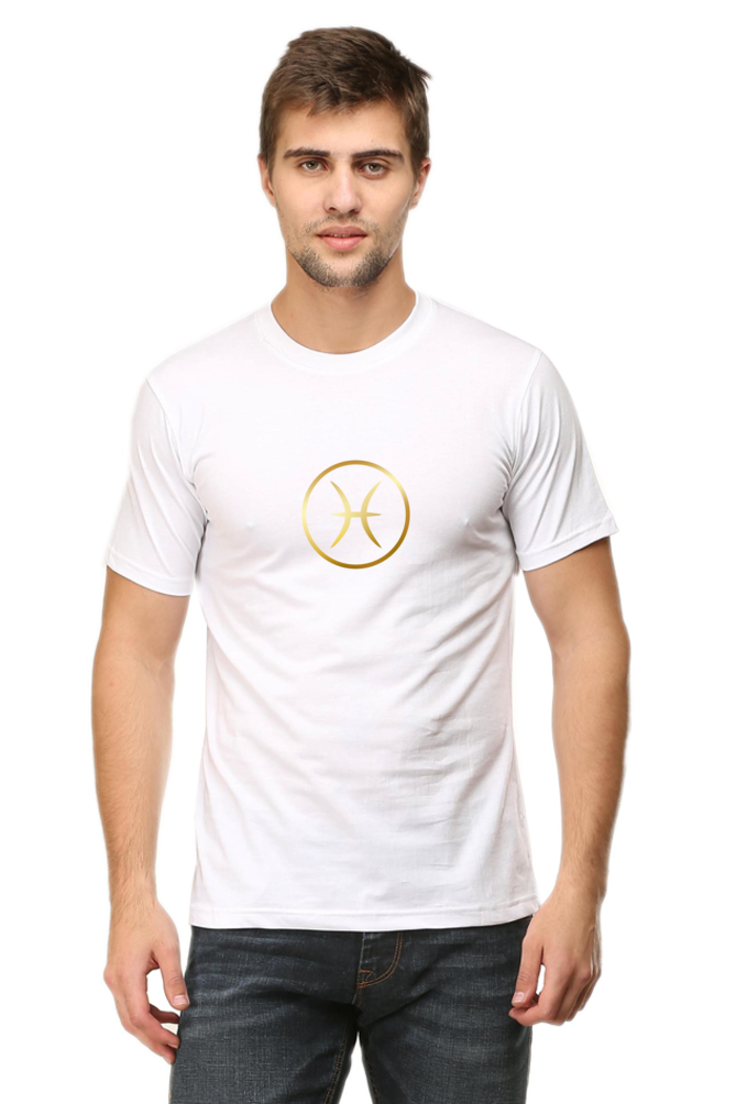 Zodiac Pisces Round Neck Classic T-Shirt