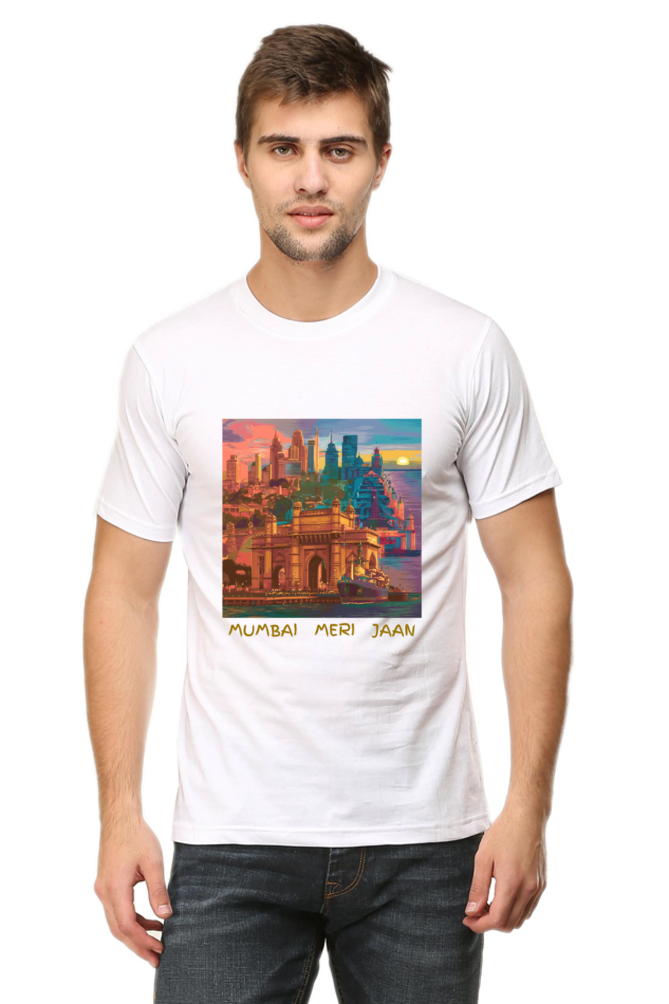 Mumbai Meri Jaan Round Neck T-Shirt