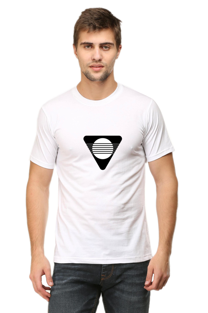 Triangle Round Neck Classic T-Shirt