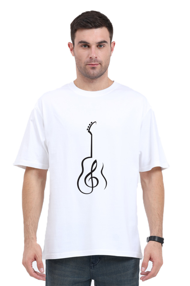 Guitar Oversized Classic T-Shirt