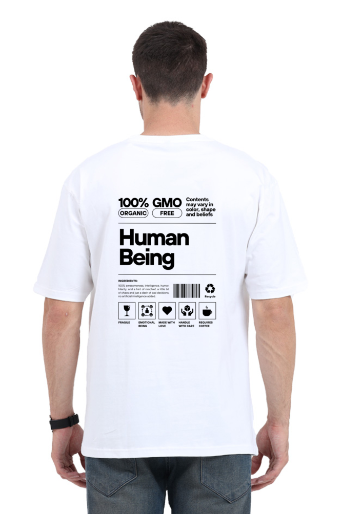 Human Being Oversized Classic T-Shirt