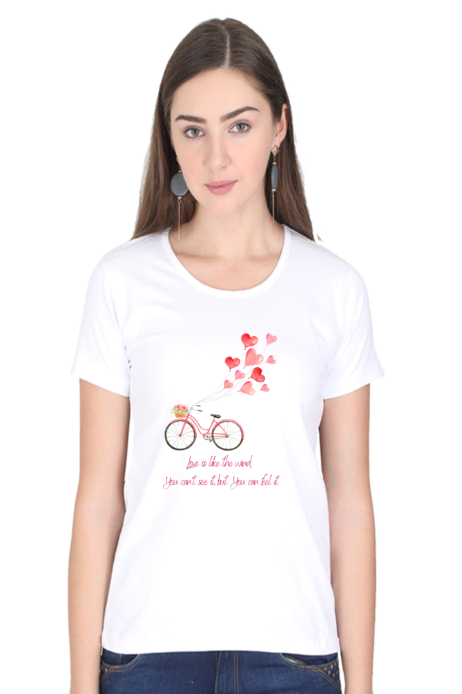 Love Is Like Wind Round Neck T-Shirt