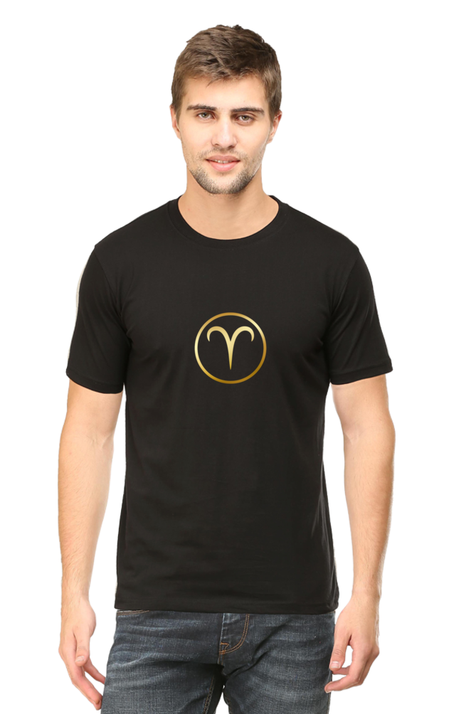 Zodiac Aries Round Neck Classic T-Shirt