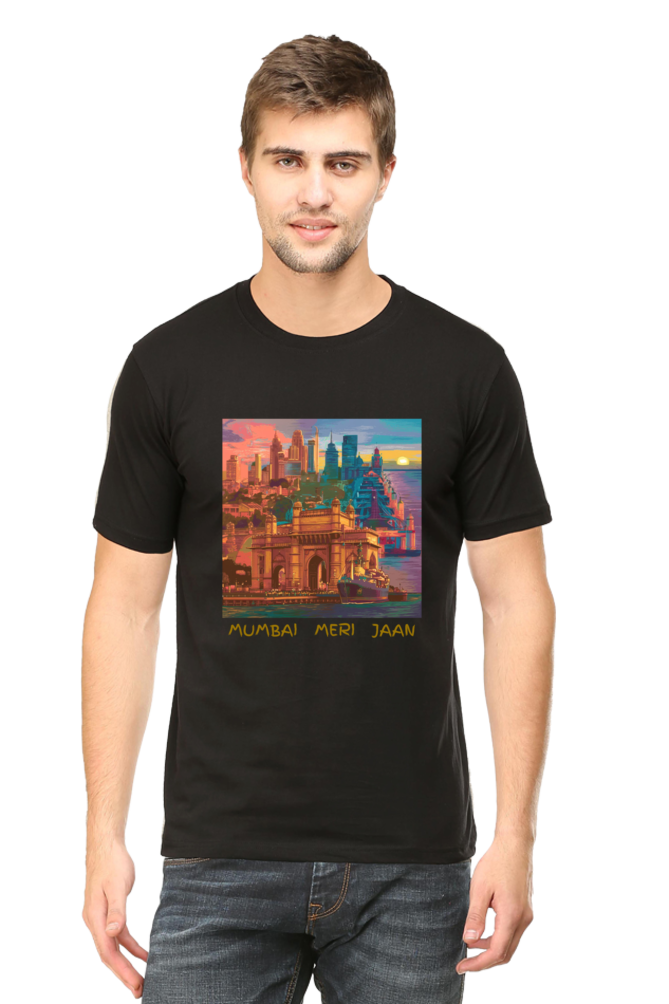 Mumbai Meri Jaan Round Neck T-Shirt