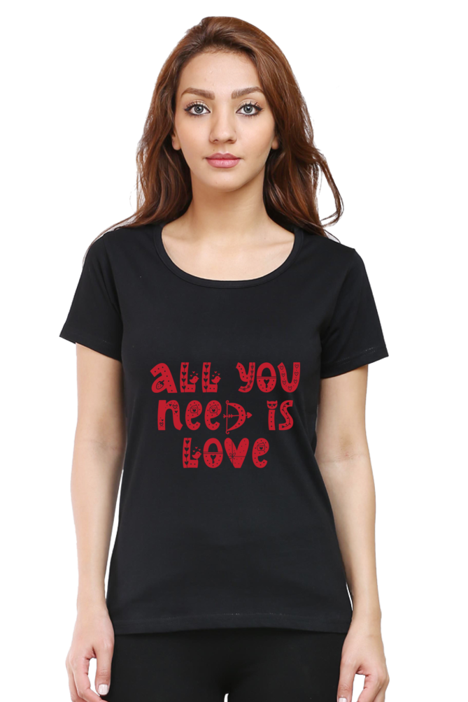 All You Need Is Love Round Neck T-Shirt