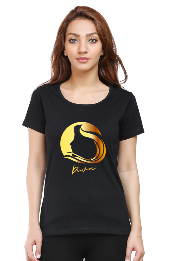 Diva Female Round Neck T-Shirt