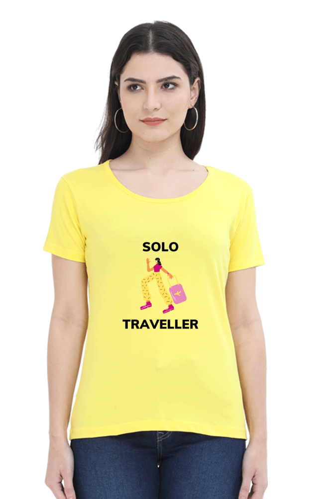 Solo Traveller Round Neck T-Shirt