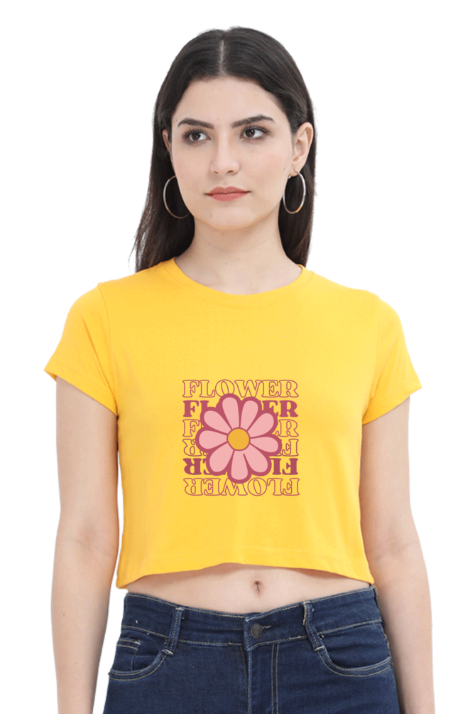 Flower Crop Top