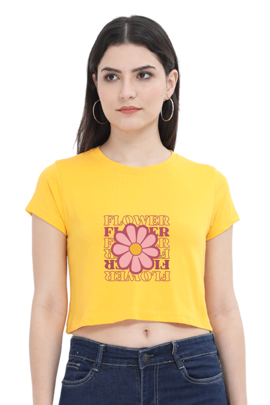 Flower Crop Top