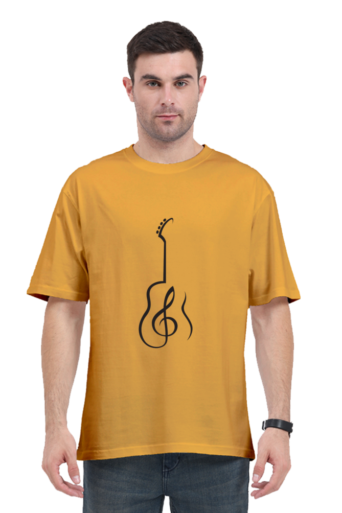 Guitar Oversized Classic T-Shirt