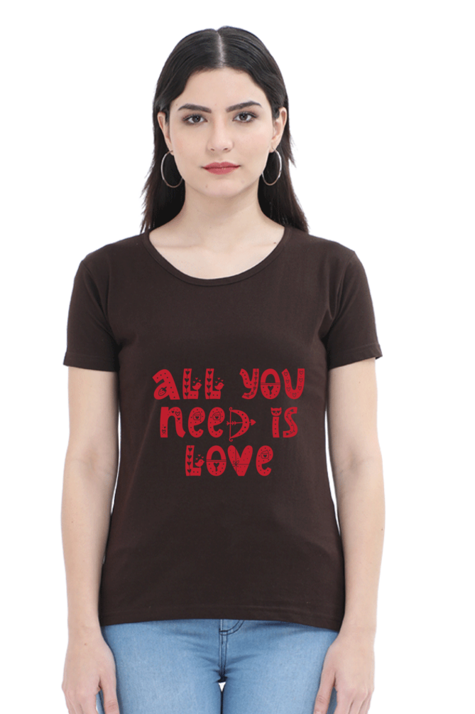 All You Need Is Love Round Neck T-Shirt