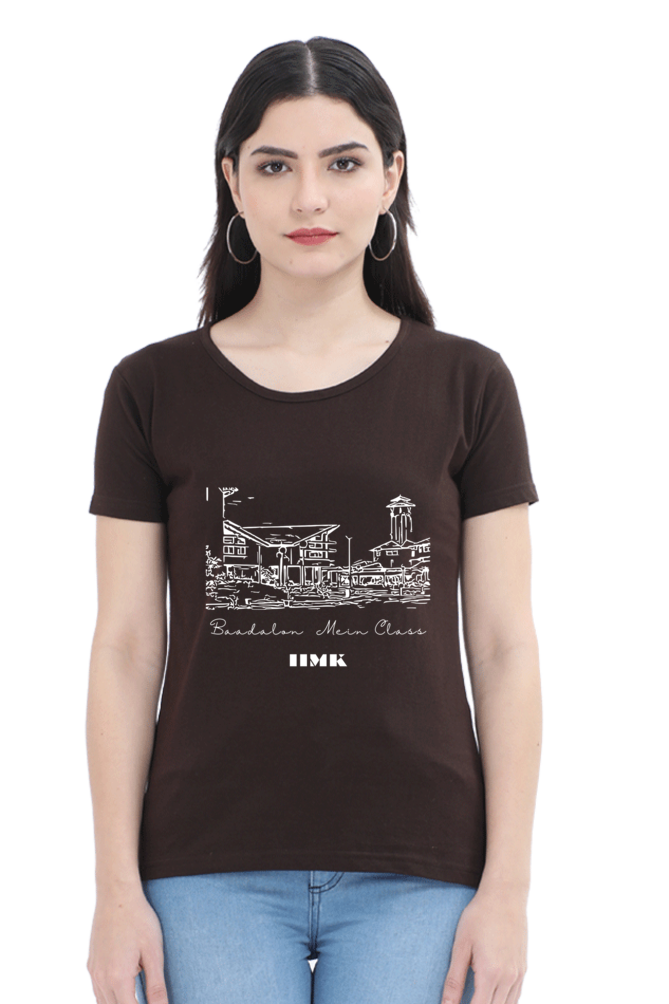 IIMK Silhouette Female Round Neck (Dark Color Options)