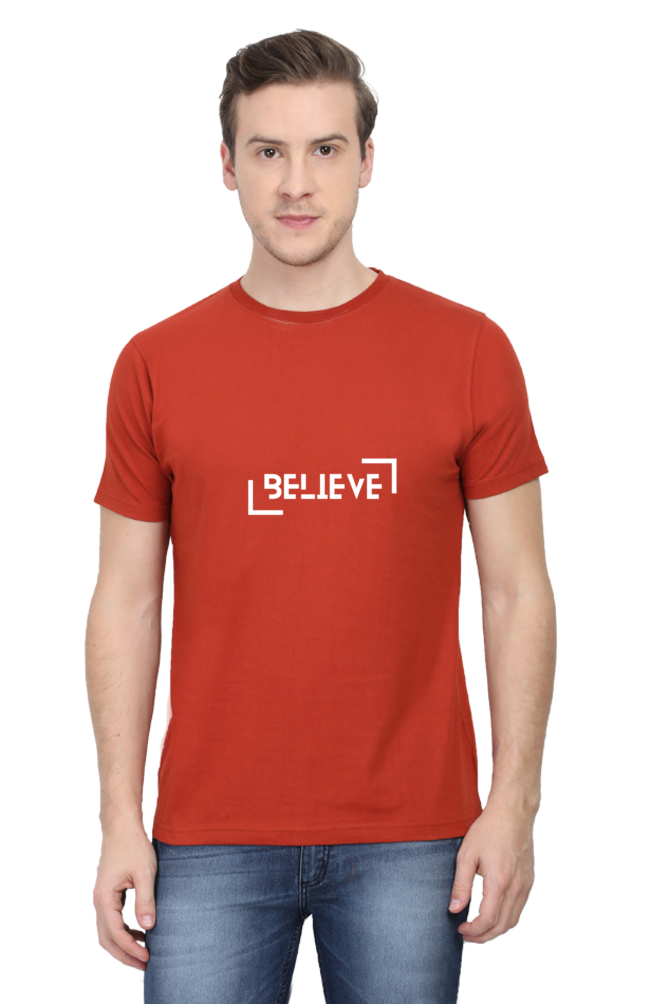 Believe Round Neck Classic T-Shirt