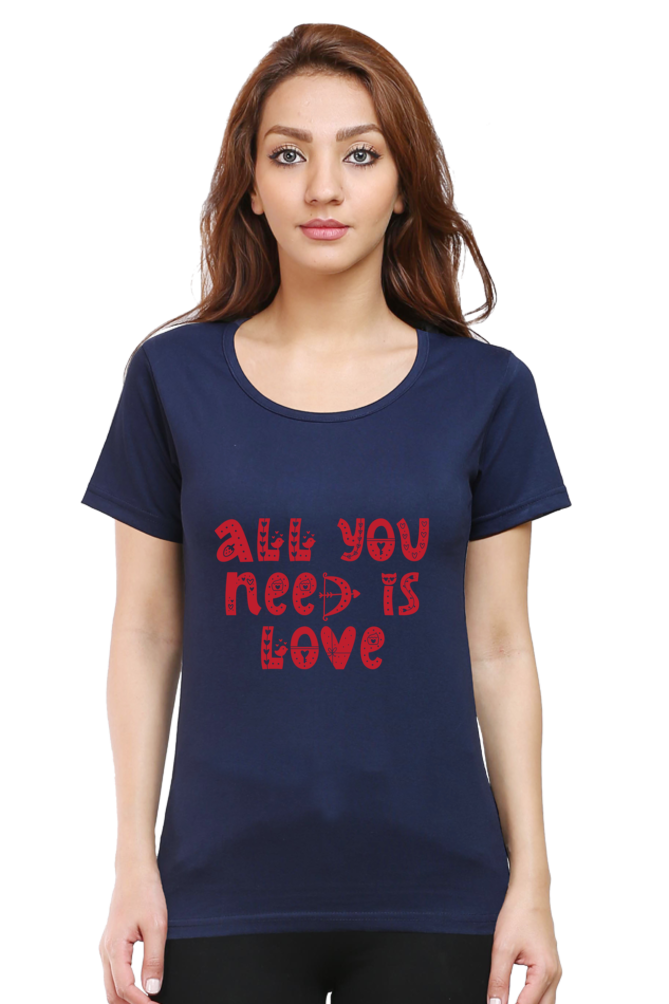 All You Need Is Love Round Neck T-Shirt