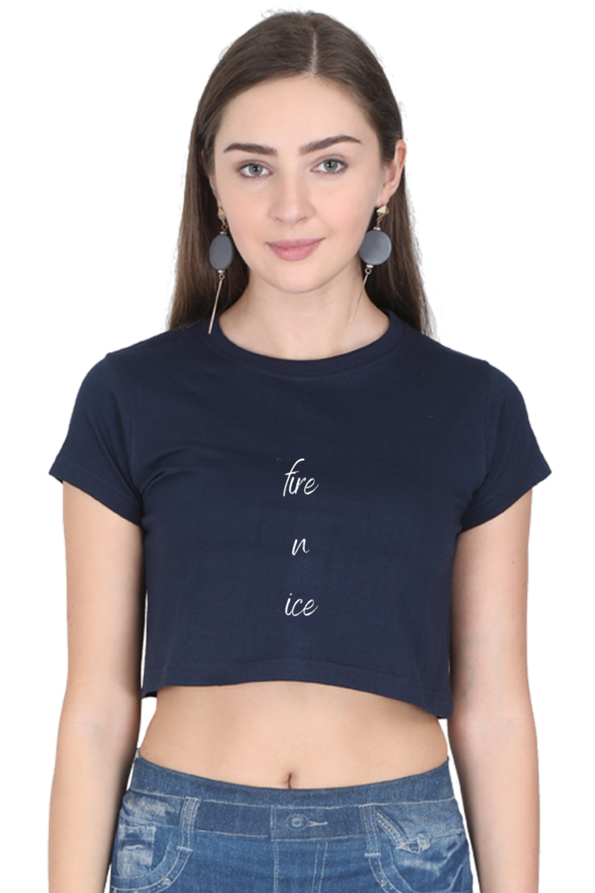 Fire N Ice Crop Top