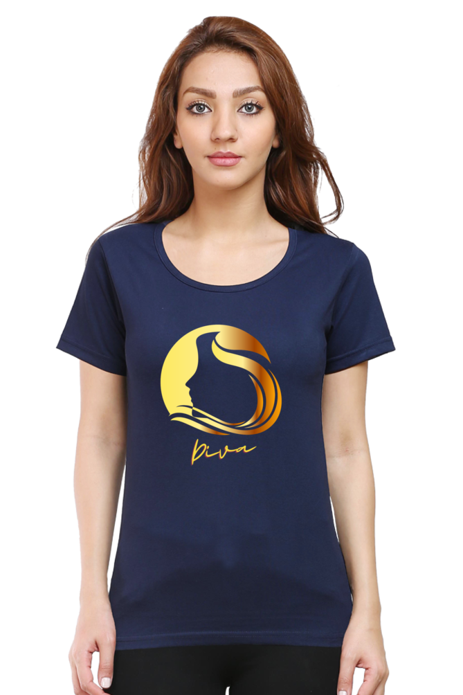 Diva Female Round Neck T-Shirt