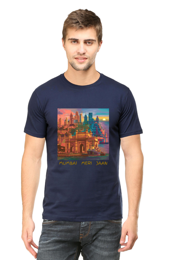 Mumbai Meri Jaan Round Neck T-Shirt