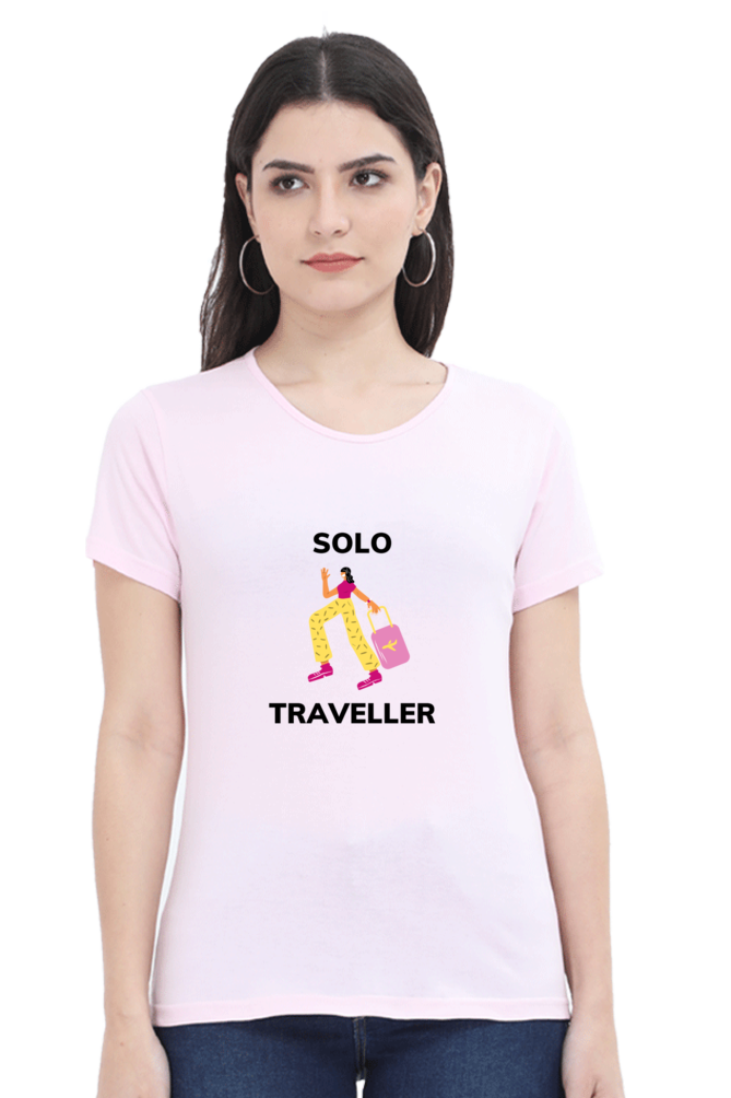 Solo Traveller Round Neck T-Shirt