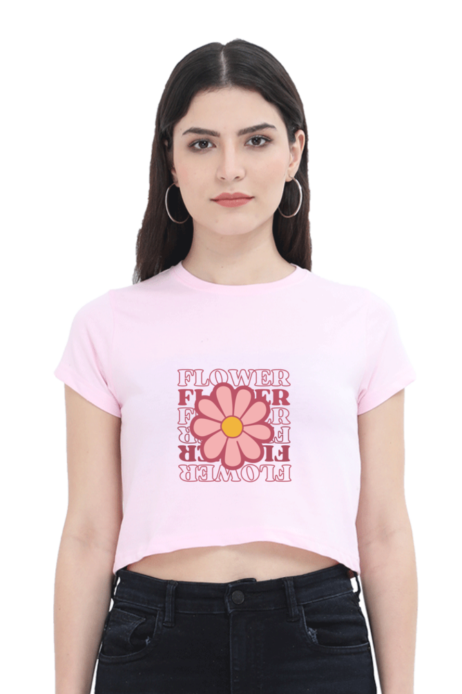 Flower Crop Top