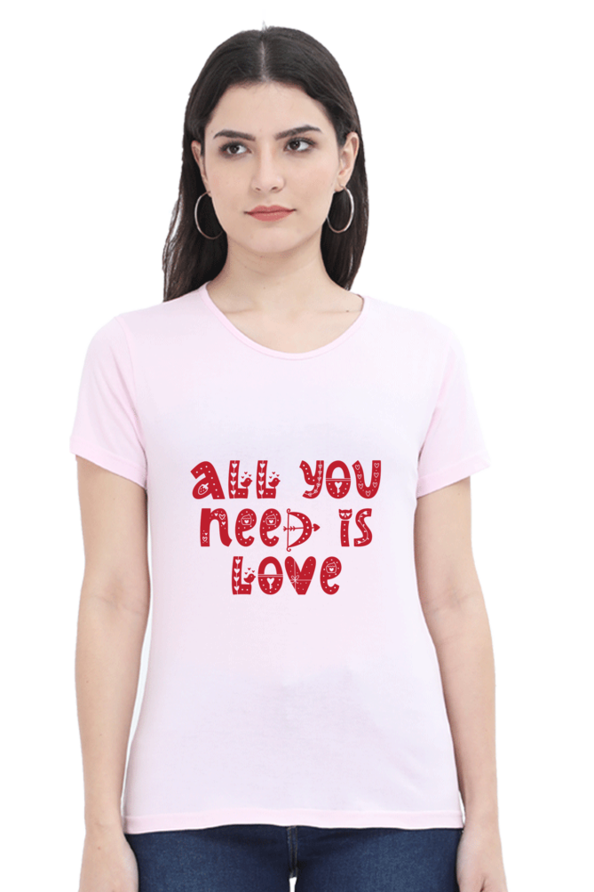 All You Need Is Love Round Neck T-Shirt