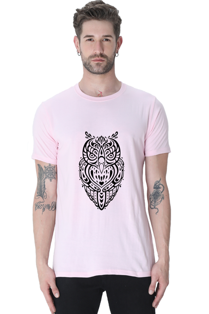 Owl Round Neck Classic T-Shirt