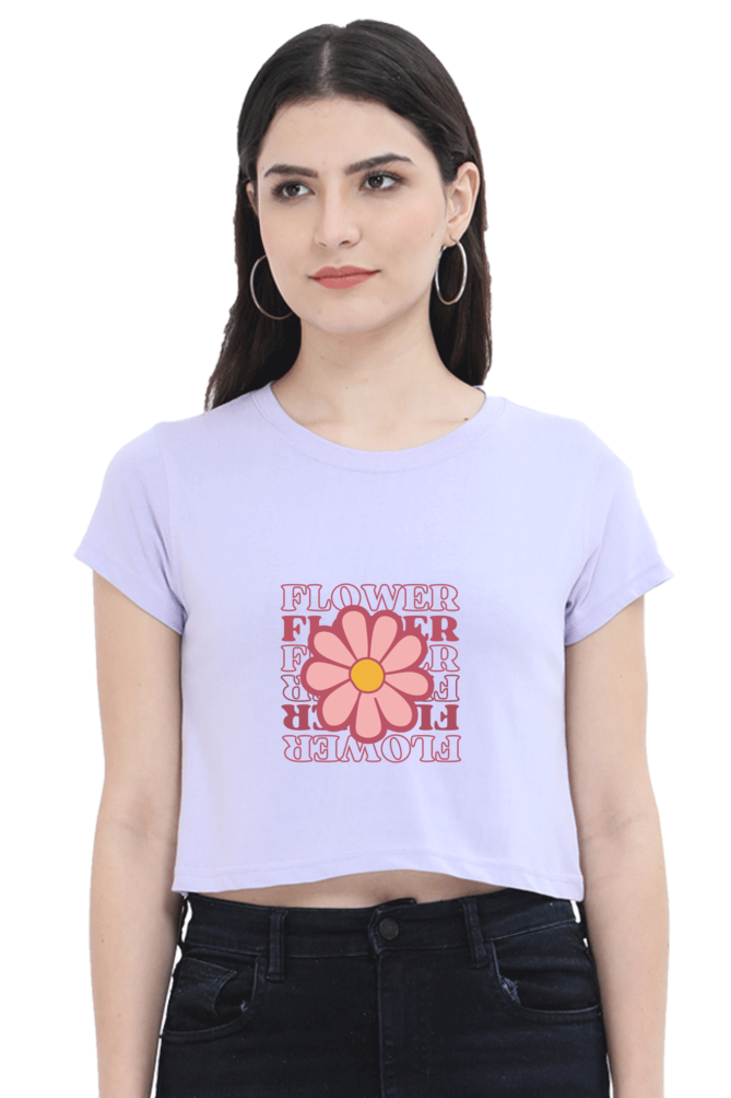 Flower Crop Top