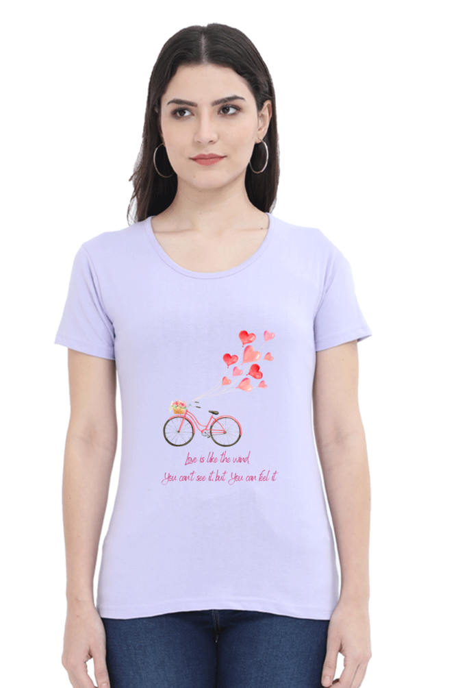 Love Is Like Wind Round Neck T-Shirt