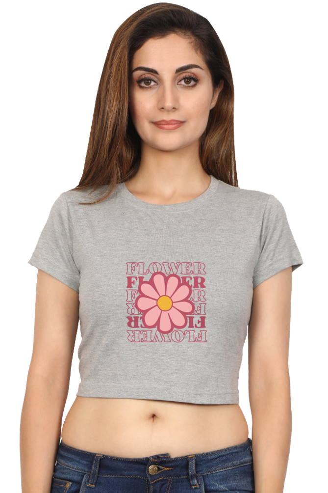 Flower Crop Top