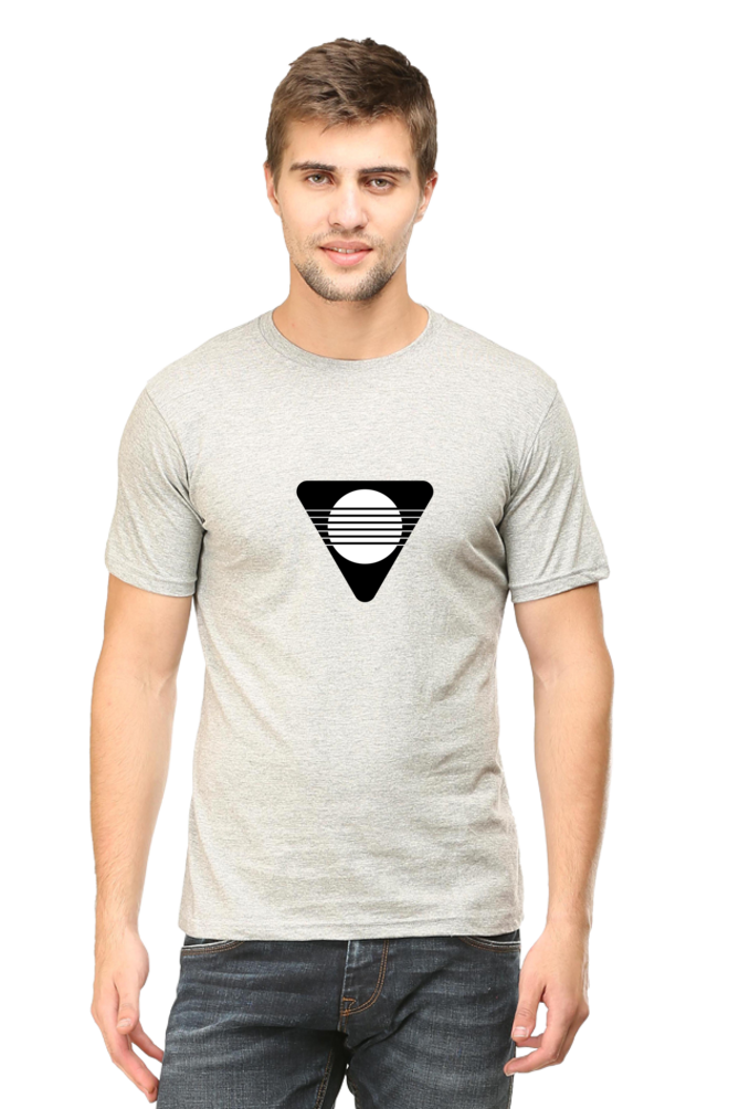 Triangle Round Neck Classic T-Shirt