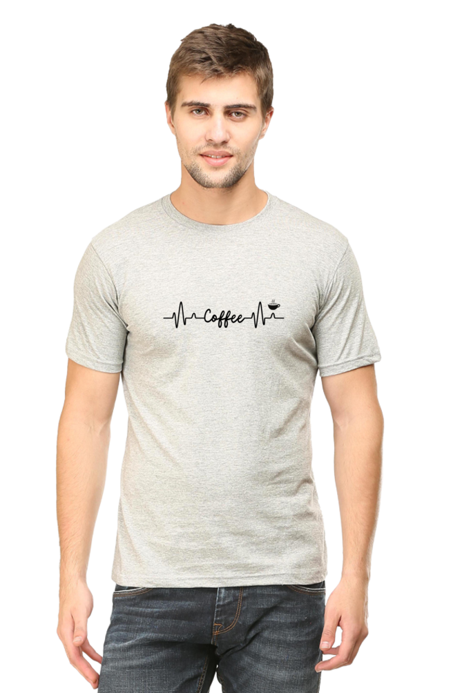 Coffee Is Lifeline Round Neck Classic T-Shirt