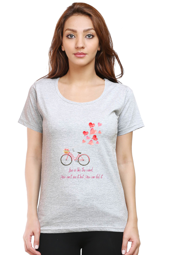 Love Is Like Wind Round Neck T-Shirt