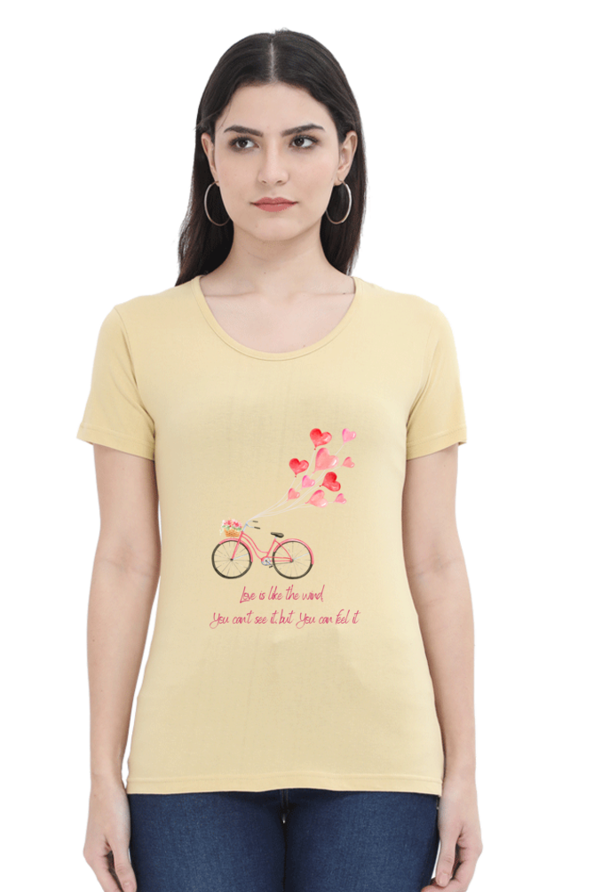 Love Is Like Wind Round Neck T-Shirt