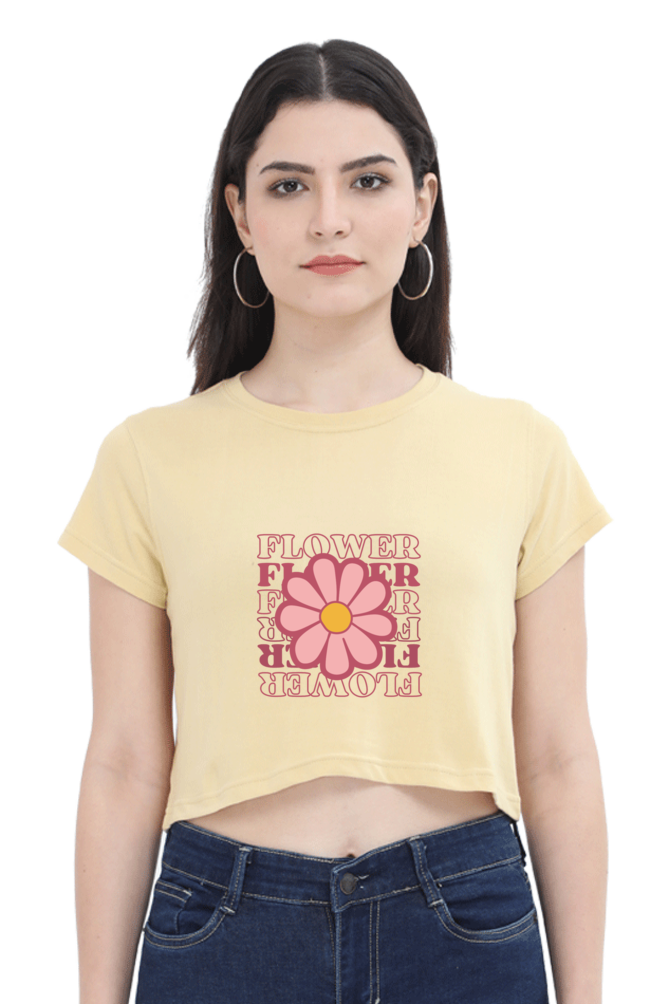 Flower Crop Top