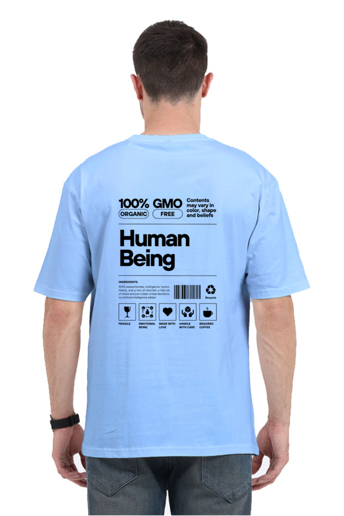 Human Being Oversized Classic T-Shirt