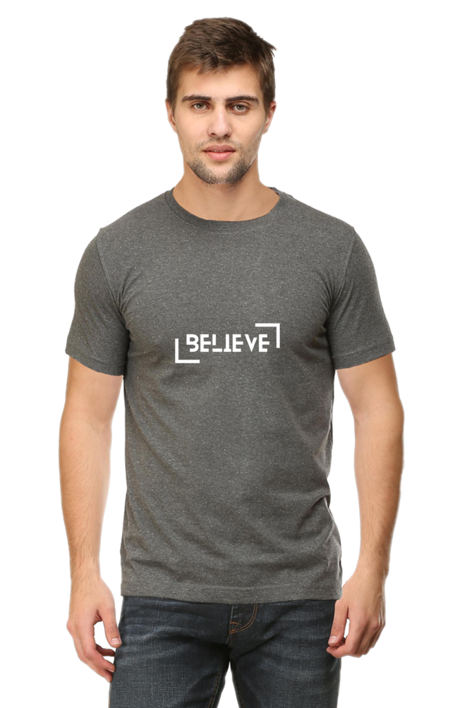 Believe Round Neck Classic T-Shirt