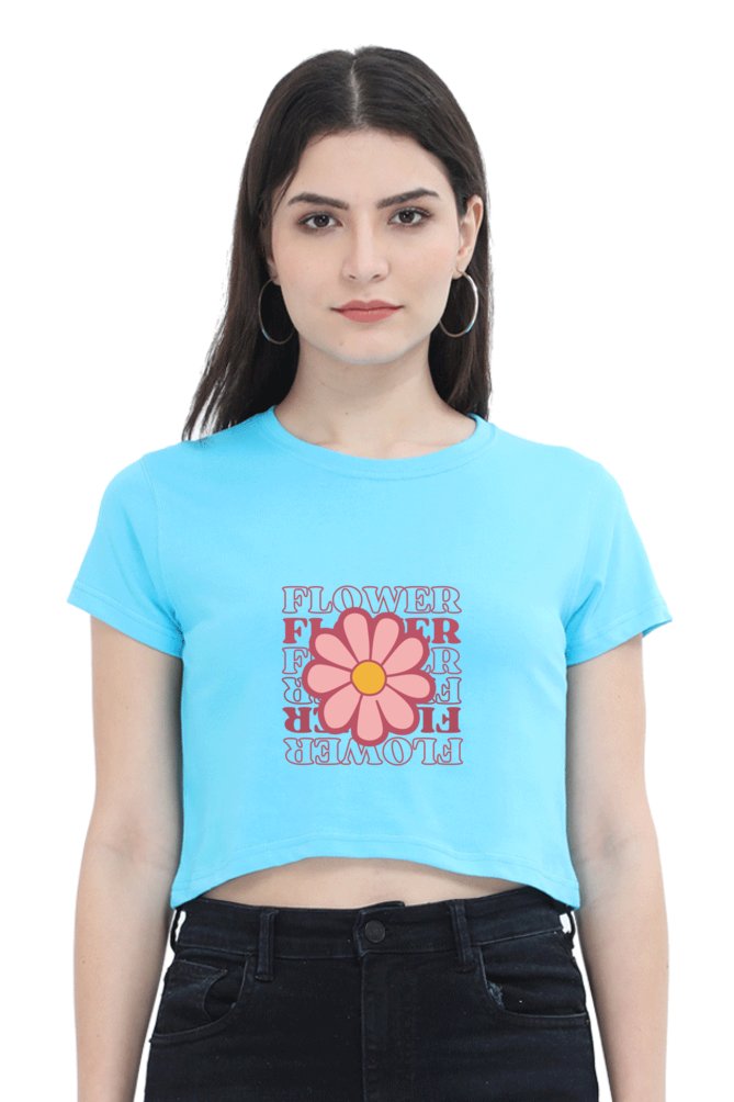 Flower Crop Top