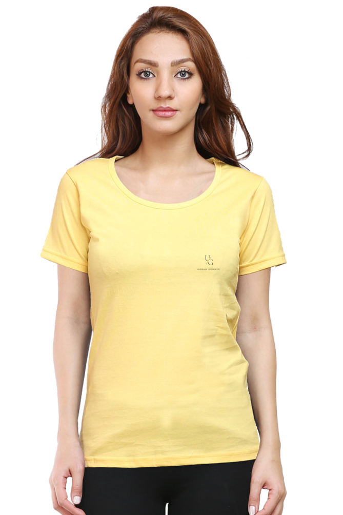 Round Neck Solids Yellow