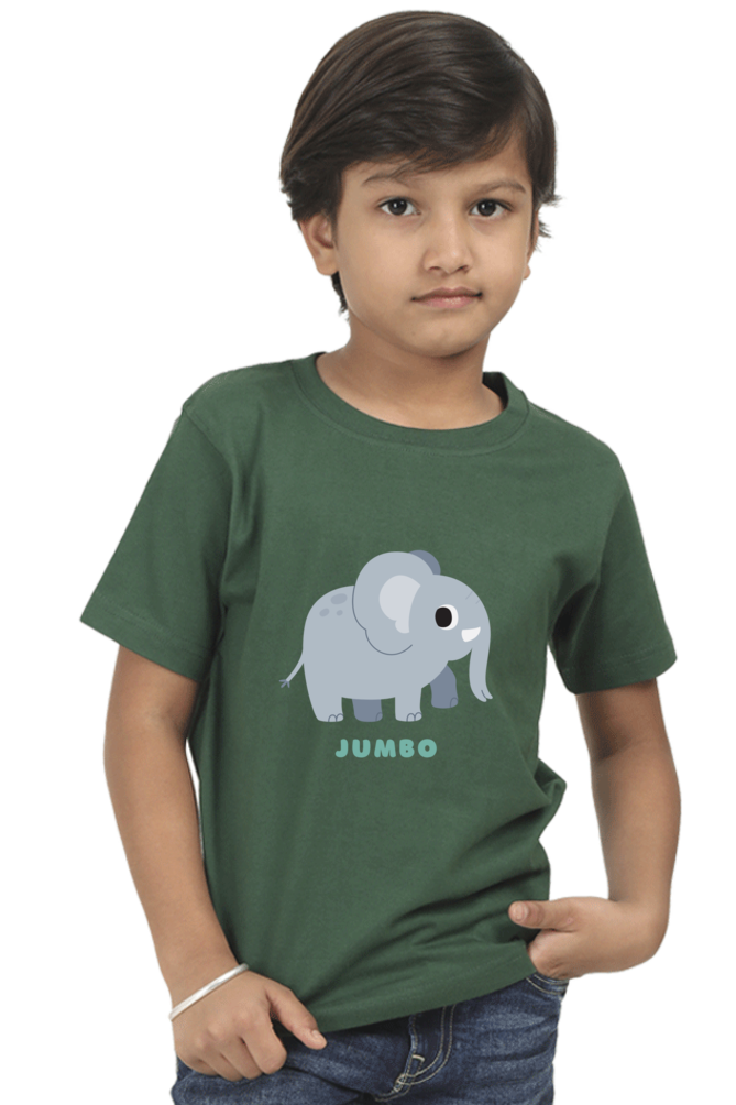 Boys Round Neck Jumbo