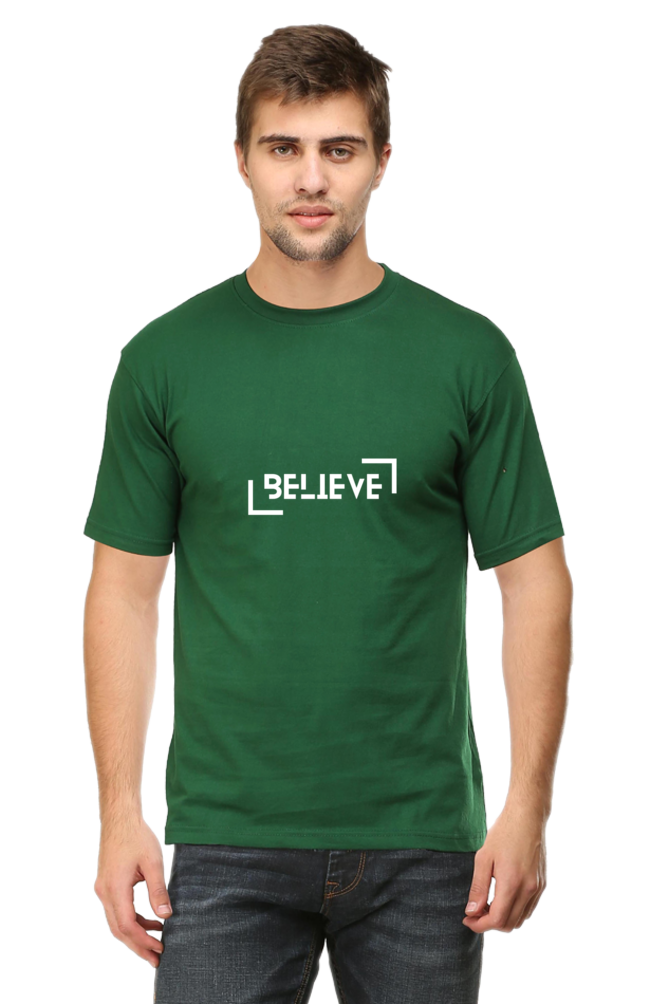 Believe Round Neck Classic T-Shirt