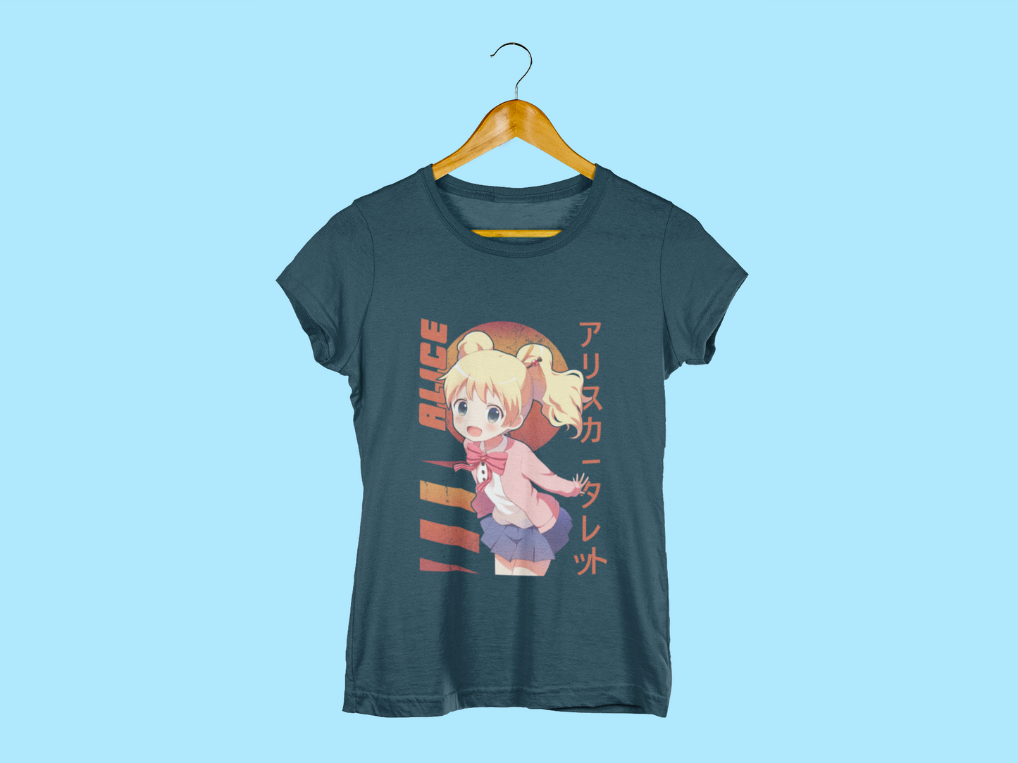 Alice Round Neck T-Shirt