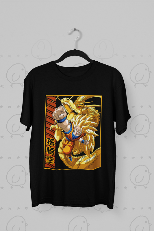 Dragonball Goku Round Neck T-Shirt