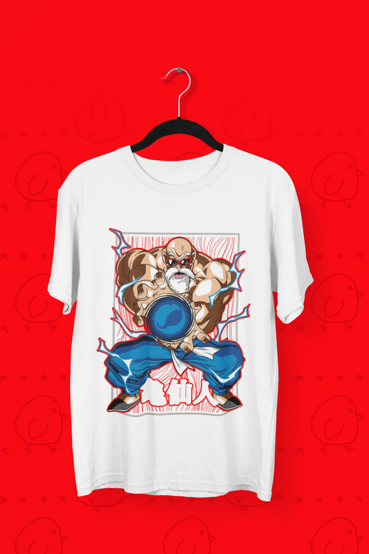 Maestro Roshi Round Neck T-Shirt