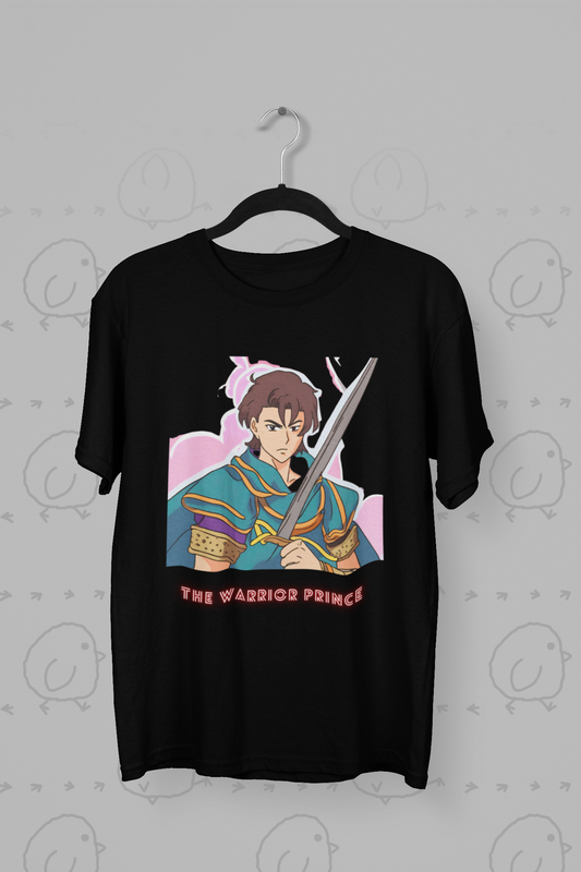 Warrior Prince Round Neck T-Shirt