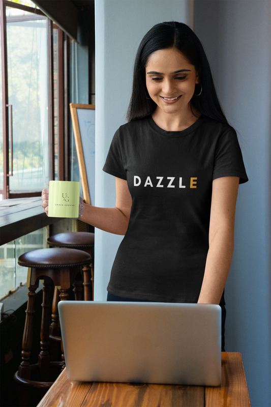 Dazzle Dark Round Neck T-Shirt