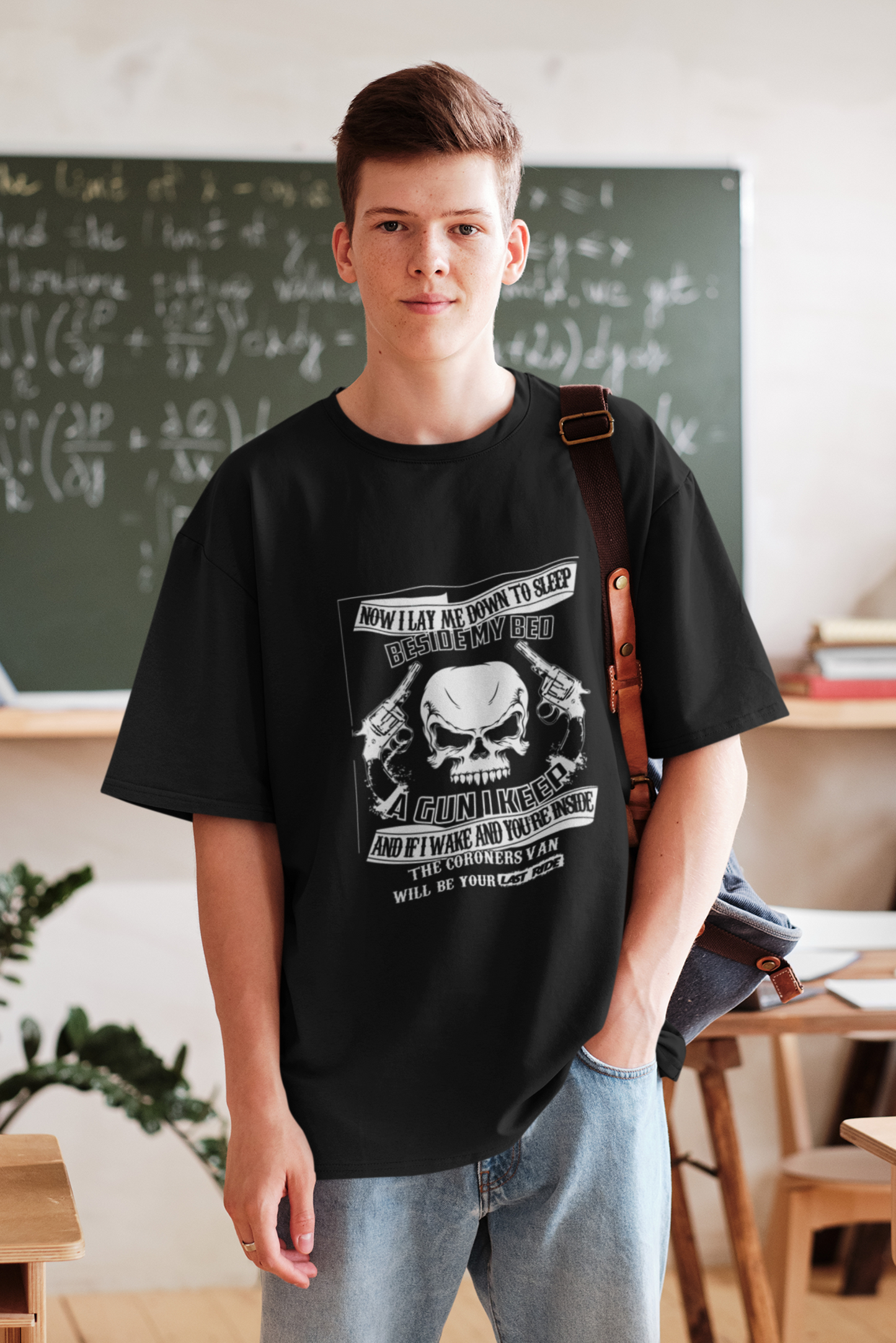 Death Wish Oversized Classic T-Shirt