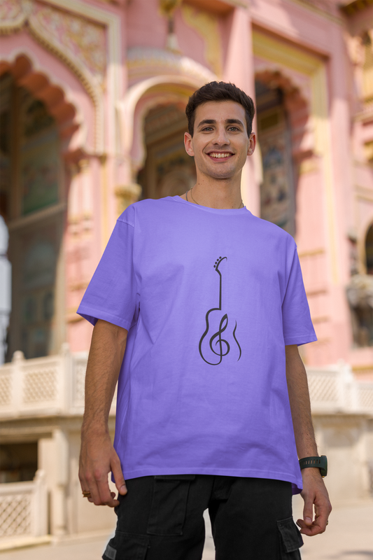 Guitar Oversized Classic T-Shirt