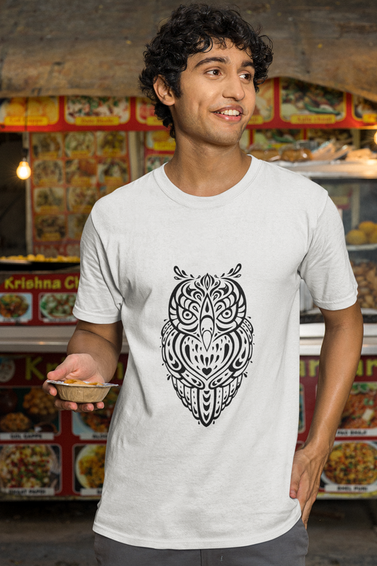 Owl Round Neck Classic T-Shirt